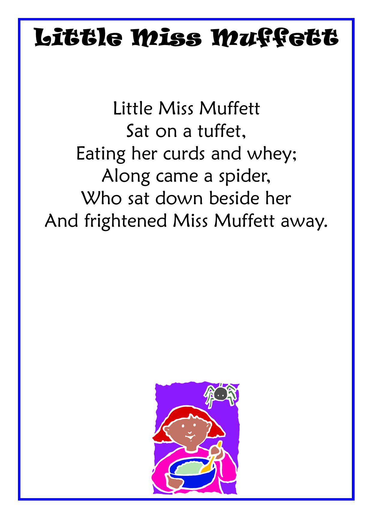 Little Miss Muffett