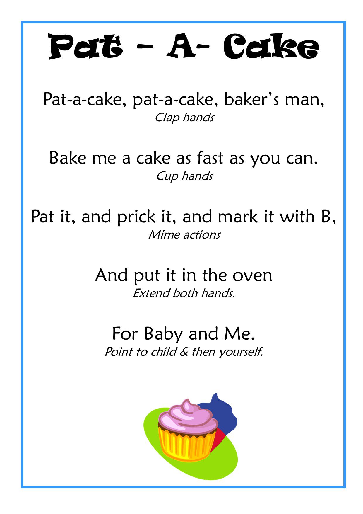 Pat-a-Cake