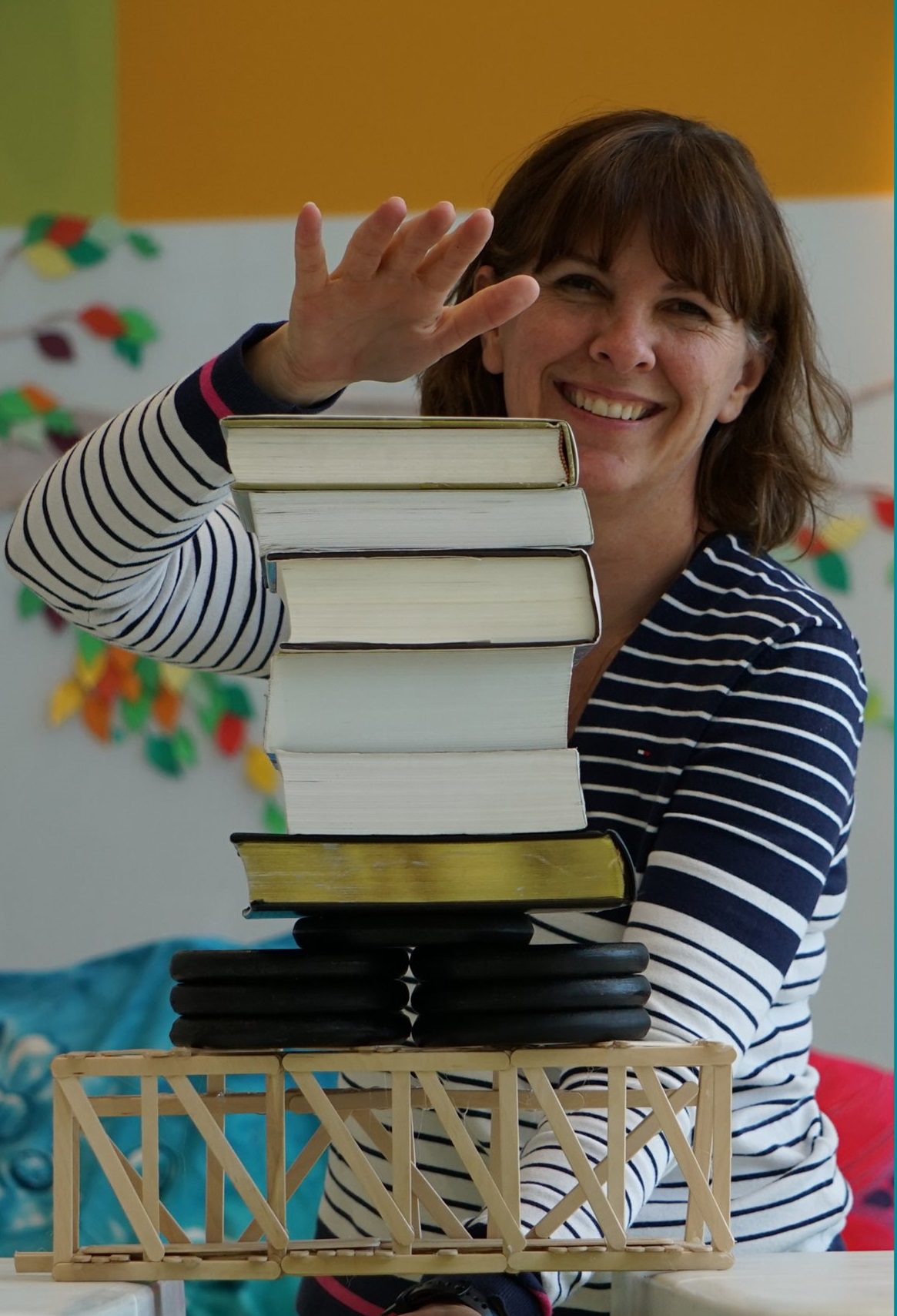 Mel STEAM Librarian in costume