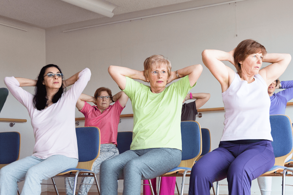 Chair Yoga event