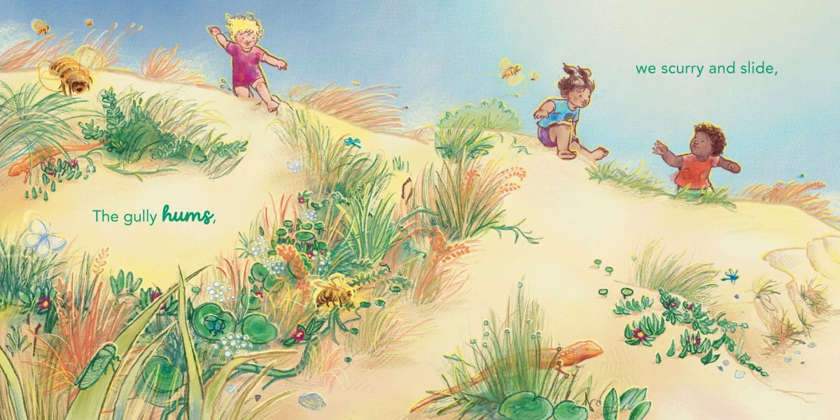 Amid the Sand Dunes page