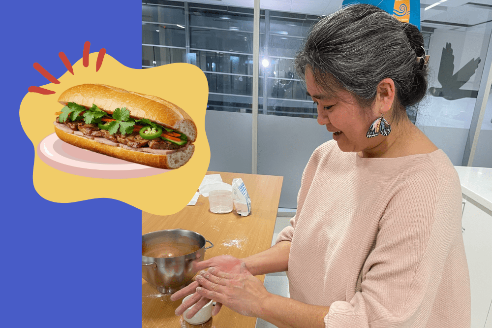 Banh mi making workshop with Nami Osaki